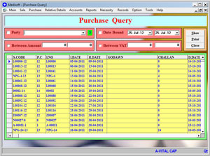 Purchase Query